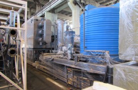 Сборка аппарата утилизации шин