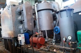 Испытания пиролизного утилизатора шин